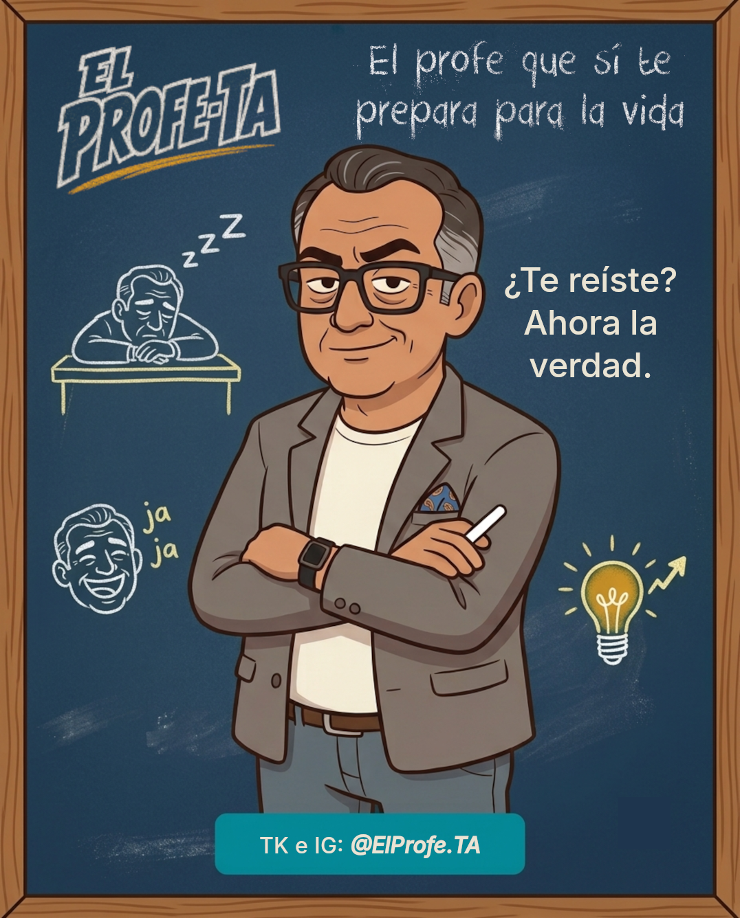 El profesor que te dice lo que nadie te dice