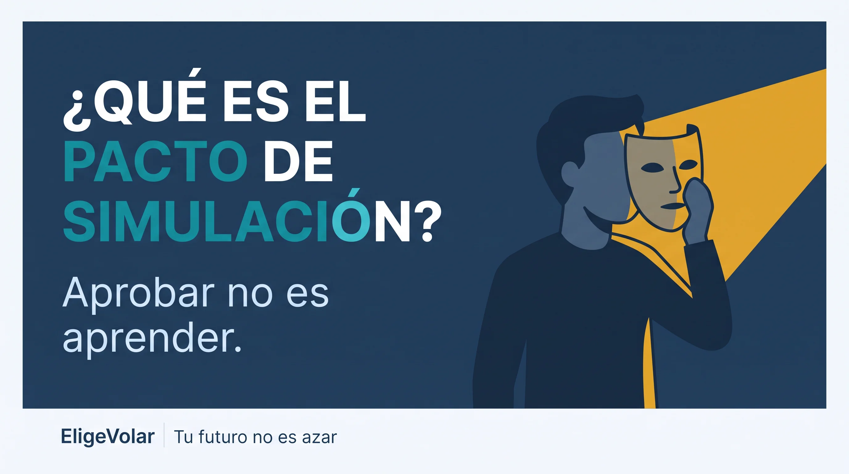 🎭 ¿Qué es el Pacto de Simulación Educativa?